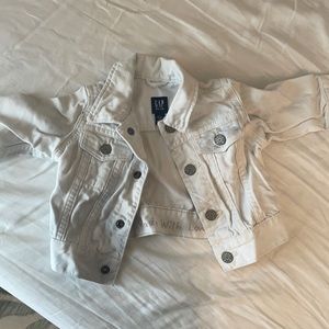 Baby gap denim jacket 0-6 Mo